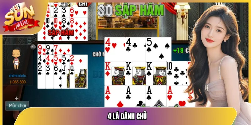 4 lá dành chủ